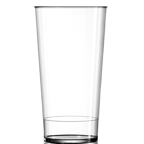 Clear Reusable Plastic Fesitval Pint Cup 650ml - Polycarbonate