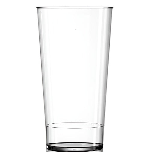 Clear Reusable Fesitval Pint Cup 650ml - Polycarbonate