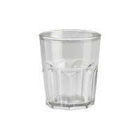 Clear Reusable Plastic Tumbler Glass 300ml