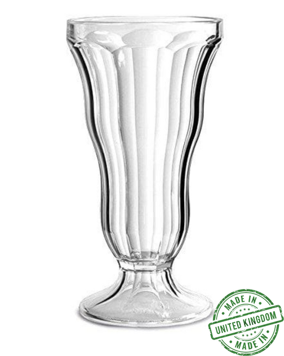 Clear Reusable Plastic Knickerbocker Glory Glass 340ml - Polycarbonate