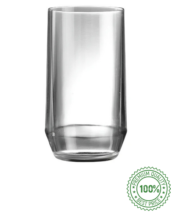 Clear Reusable Plastic Premium Hi-Ball Glass 445ml