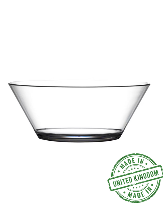 Clear Reusable Plastic Bowl 1762ml- Polycarbonate