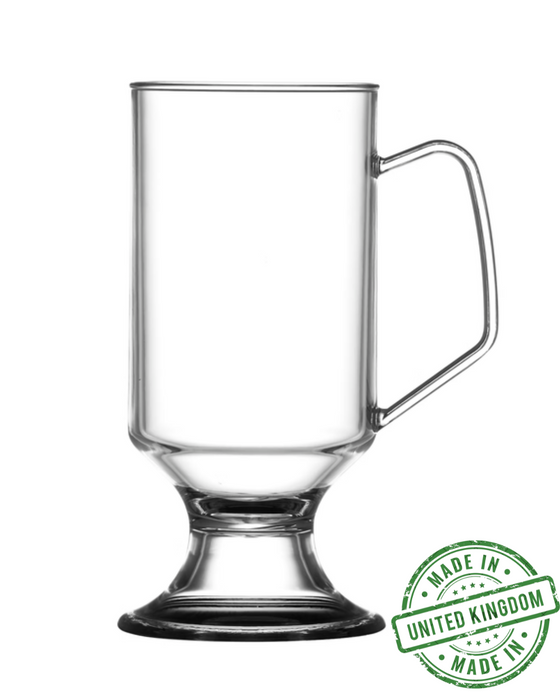 Clear Reusable Plastic Elite Coffee Glass 227ml - Polycarbonate