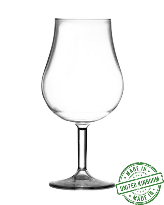 Clear Reusable Plastic Grande Vino Glass 621ml - Polycarbonate