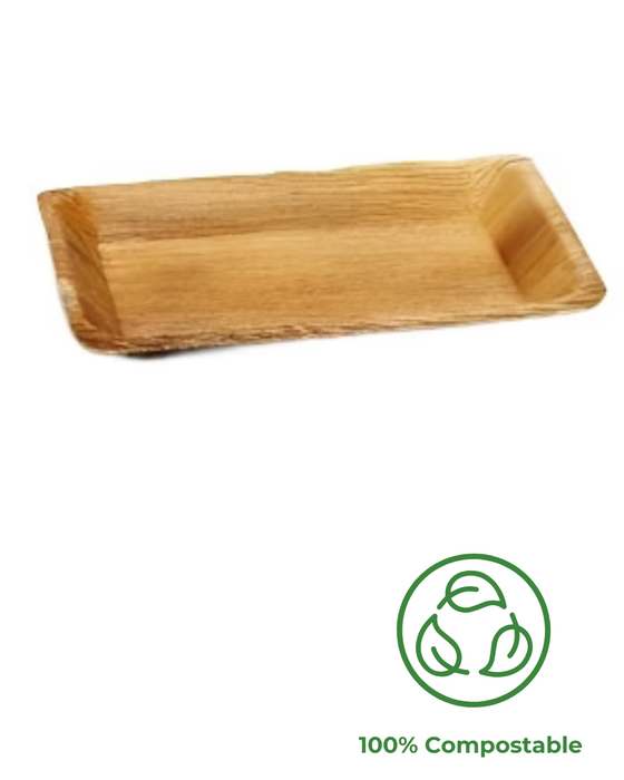 Compostable Rectangular Plate 160 x 240mm