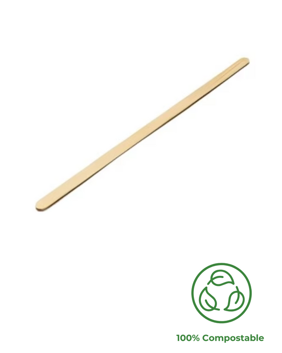 Compostable Wooden Stirrer 140mm Box of 1000