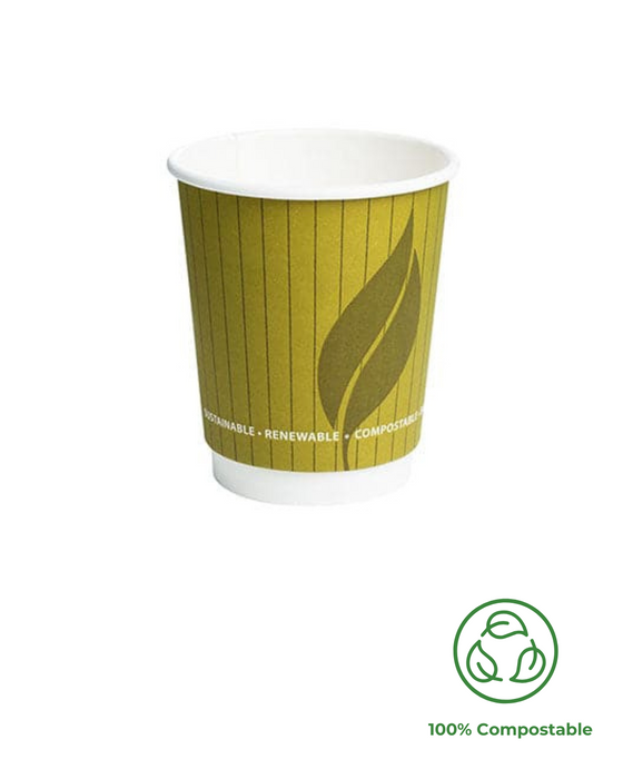 Compostable Double Walled Cup 240ml