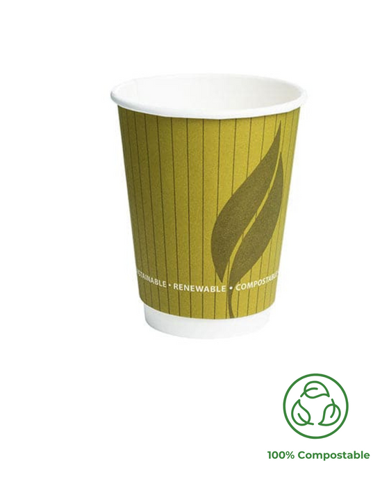 Compostable Double Walled Cup 340ml