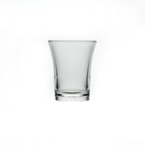 25ml Clear Reusable Plastic Shot Glass - Polystyrene UKCA Stamped to Rim