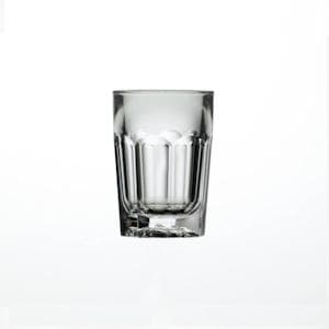 25ml Reusable Plastic Elite Remedy Shot Glass Box of 24 - Polycarbonate UKCA Stamped to Rim