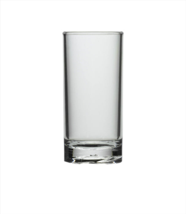 50ml Clear Reusable Plastic Elite Premium Shot Glass Box of 24 - Polycarbonate UKCA Stamped to Rim