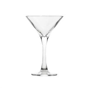 Clear Reusable Plastic Premium Martini Cocktail Glass 200ml - Polycarbonate