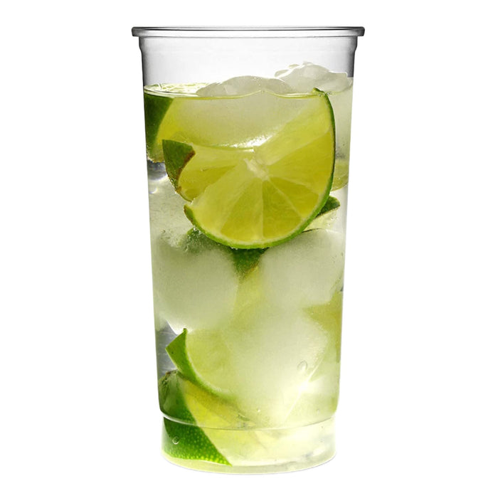 Clear Disposable Recyclable Plastic Hi-ball Glass 355ml