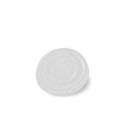 Clear Compostable Plastic Lid 45mm - PLA