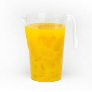 2.5 Pint Clear  Disposable Recyclable Plastic Jug 1450ml
