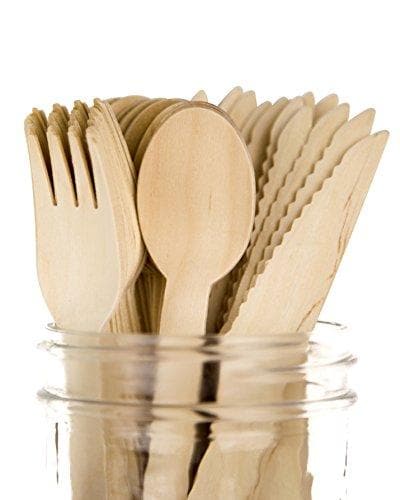Compostable Wooden Spoon 165mm
