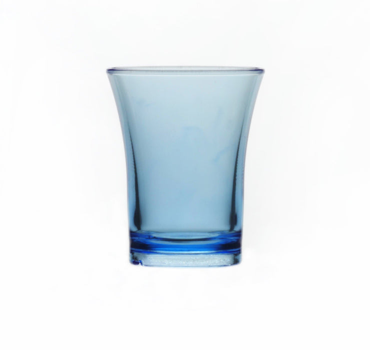 25ml Neon Reusable Plastic Shot Glass Box of 100 - Polystyrene UKCA Stamped to Rim