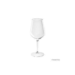 Clear Reusable Plastic Premium Blow Moulded Wine Glass 470ml - Tritan