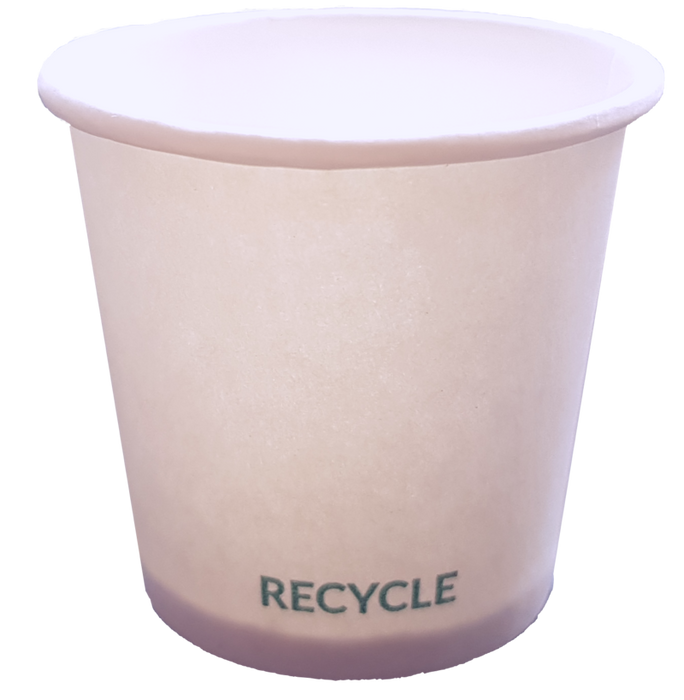 White Recyclable Paper Shot / Tasting Cup 30ml - Paper