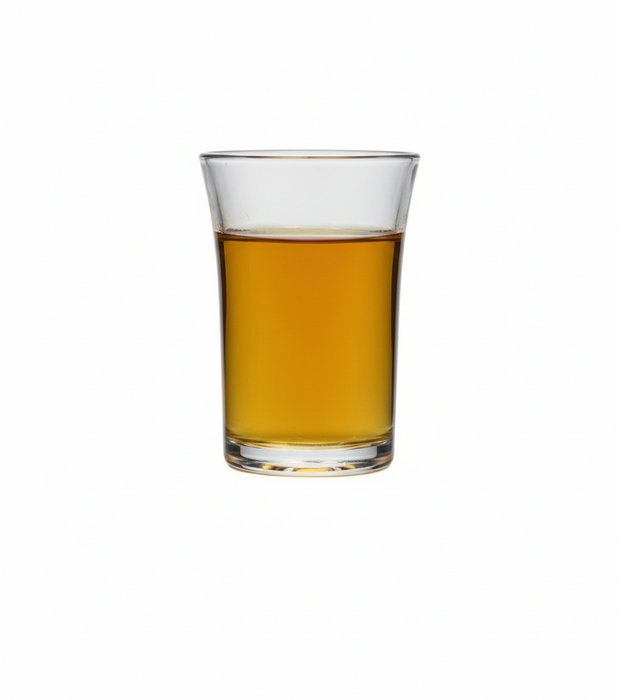 35ml Clear Reusable Plastic Shot Glass Box of 100 - Polystyrene UKCA Stamped to Rim