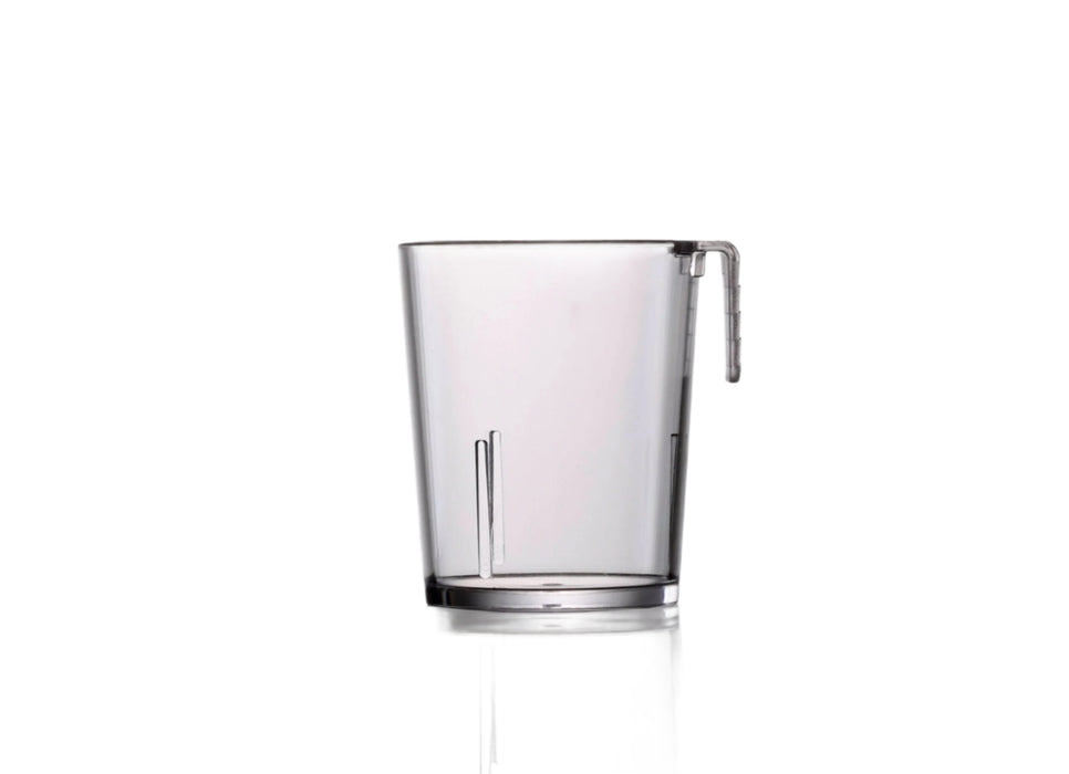 Clear Reusable Plastic Hanging Shot Glass 70ml - Polycarbonate