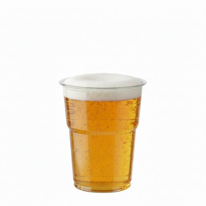 Clear Disposable Recyclable Plastic Tumbler Glass 100ml