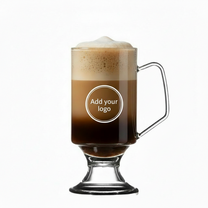 Clear Reusable Plastic Elite Coffee Glass 227ml  - Polycarbonate