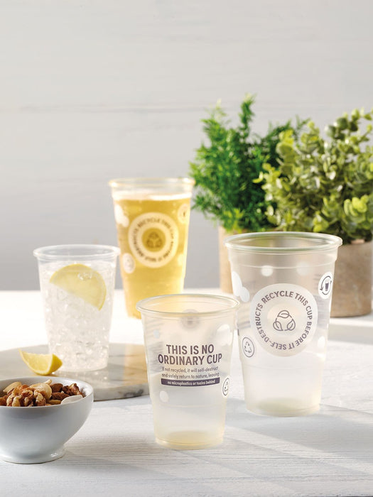 Printed TWOinONE Flexy 'Self Destructing' Pint Glass - Polypropylene - 570ml to Brim - CE Stamped