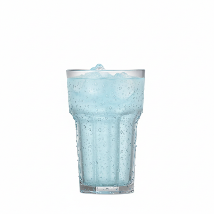 Frosted Reusable Remedy Plastic Half Pint Glass 284ml  - Polycarbonate