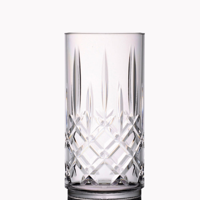 Clear Reusable Plastic Kristal Hi Ball Glass 400ml - Polycarbonate