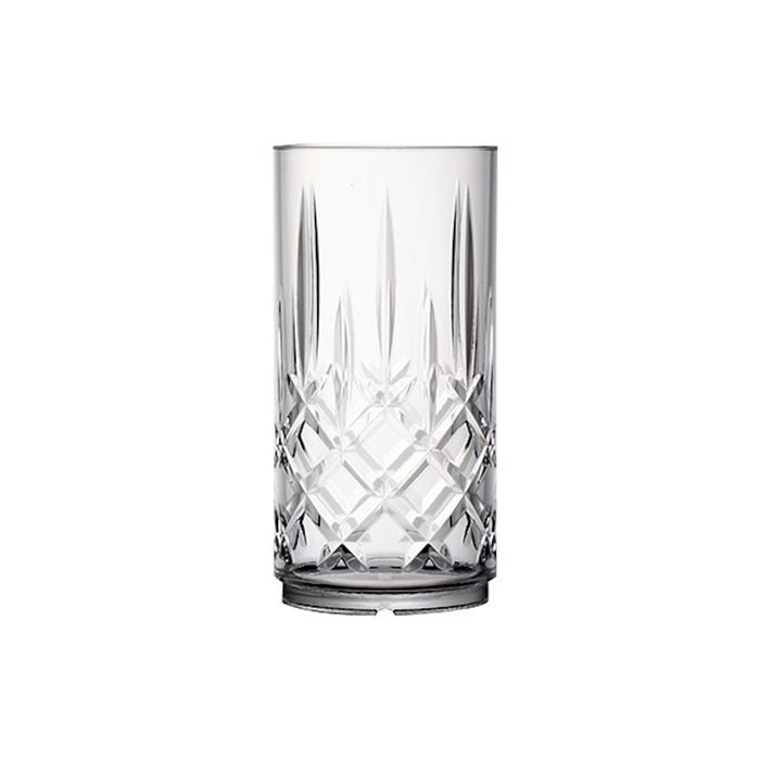 Clear Reusable Plastic Kristal Hi Ball Glass 400ml - Polycarbonate