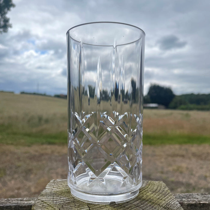 Clear Reusable Plastic Kristal Hi Ball Glass 400ml - Polycarbonate