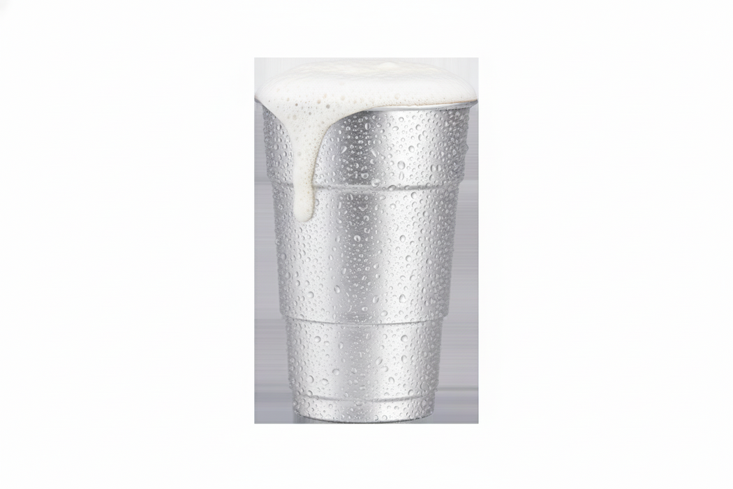 Reusable Aluminium Pint Glass 620ml - UKCA Stamped to Line