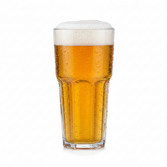 Clear Reusable Plastic Remedy Pint Glass 568ml - Polycarbonate UKCA Stamped to Rim