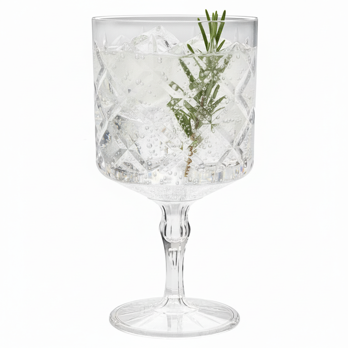 Clear Reusable Plastic Kristal Gin Goblet 500ml - Polycarbonate