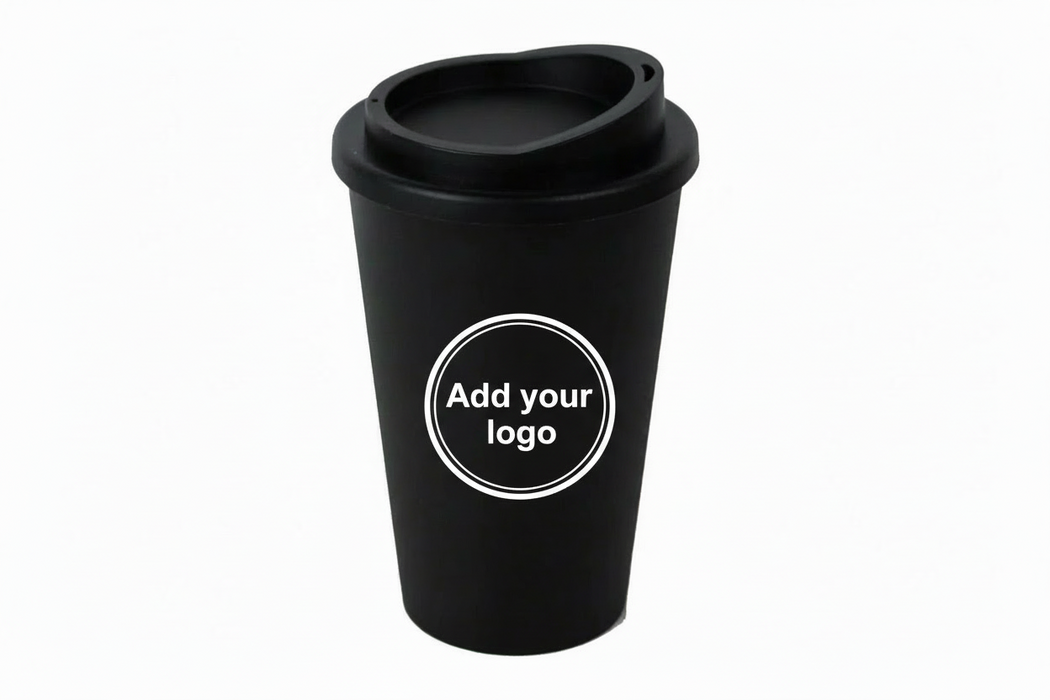 Reusable Plastic Americano Coffee Cup 350ml