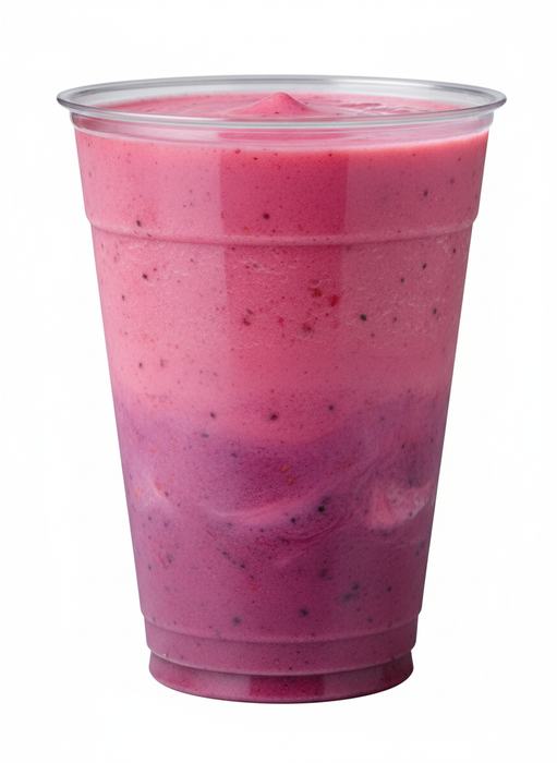 Clear Recyclable Plastic rPET Cup 660ml