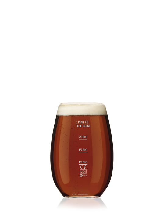 Taproom Pint Glass Unbreakable Plastic CE lined 1/3, 1/2, 2/3 & Pint-to-Brim - Tritan
