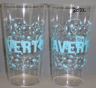 Printed Festival Unbreakable Plastic Pint Glass from 75p per Unit