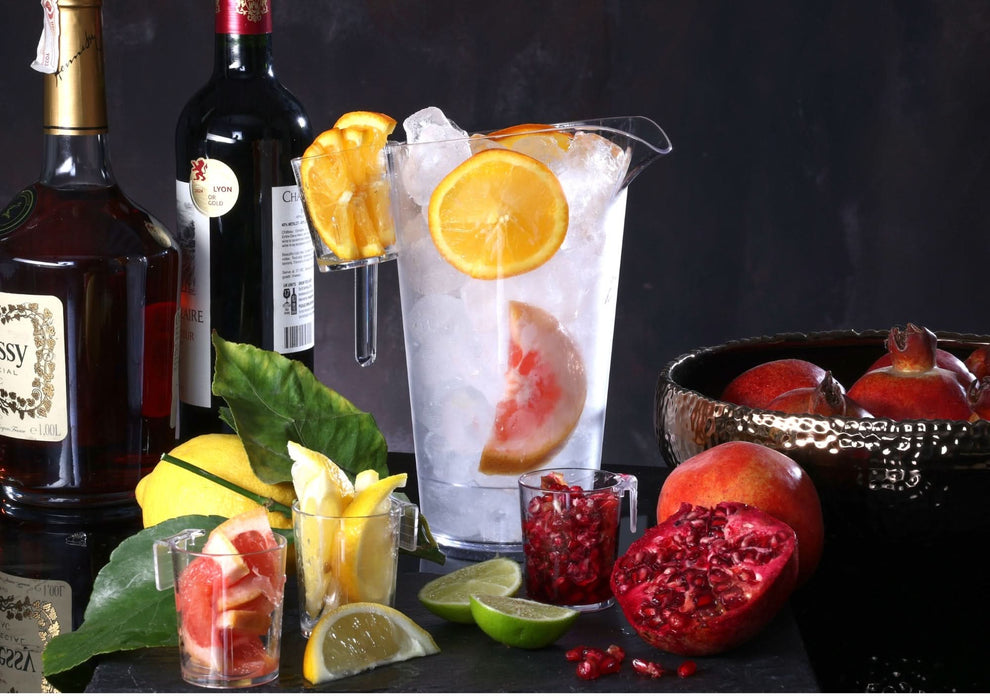 Clear Reusable Plastic Hanging Shot Glass 70ml - Polycarbonate