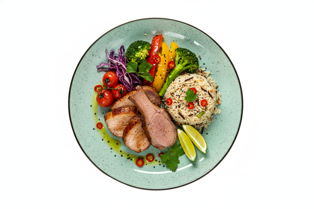 Recyclable Multi Use Granite Dinner Plate 25cm