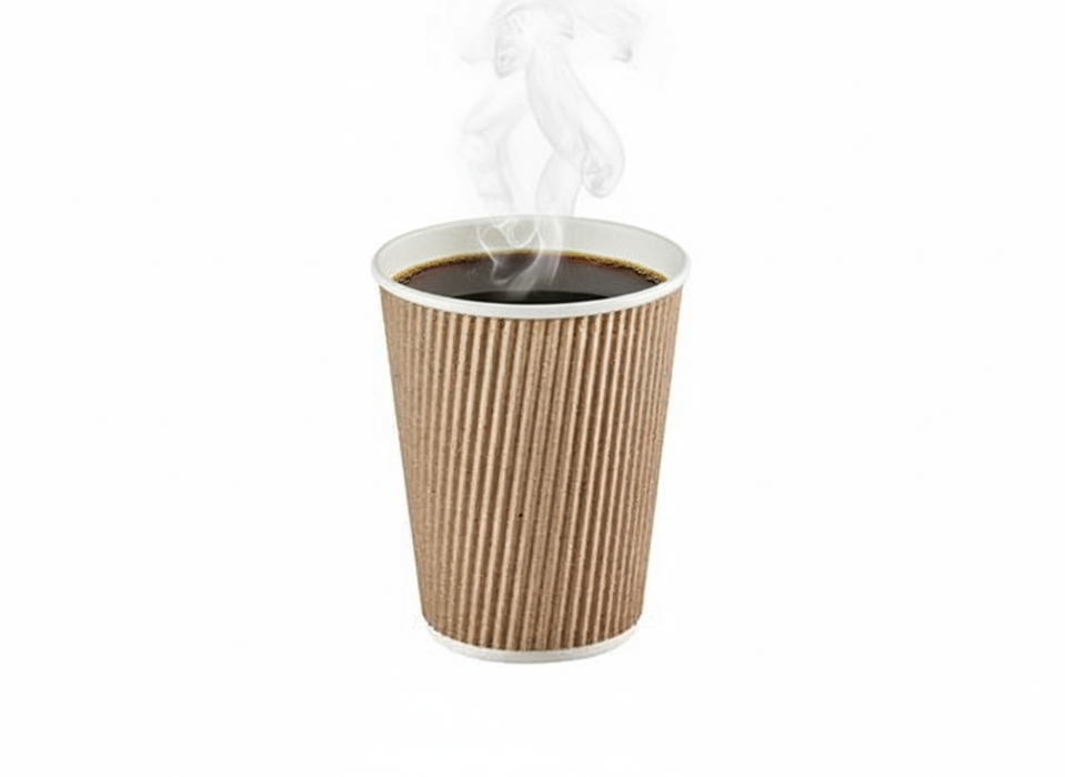 Recyclable Paper Ripple Cup 354ml