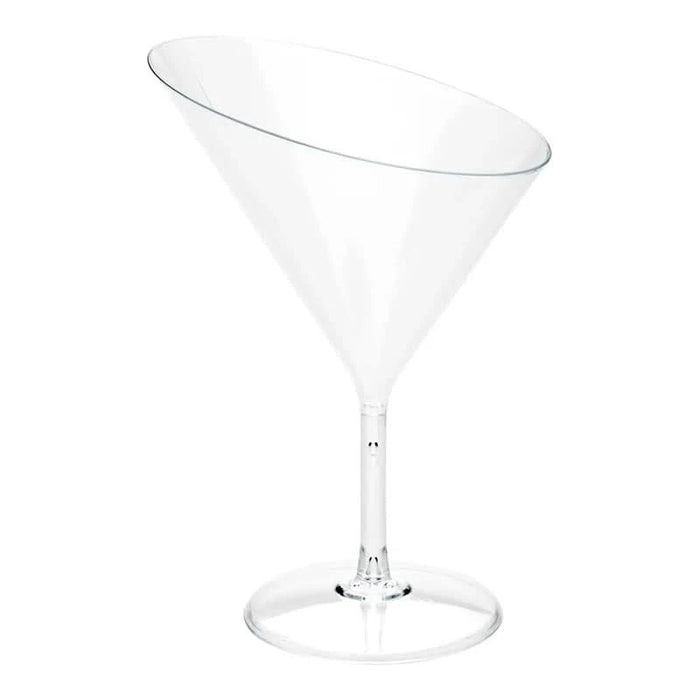 Clear Recyclable Miniature Cocktail Martini Glass 60ml