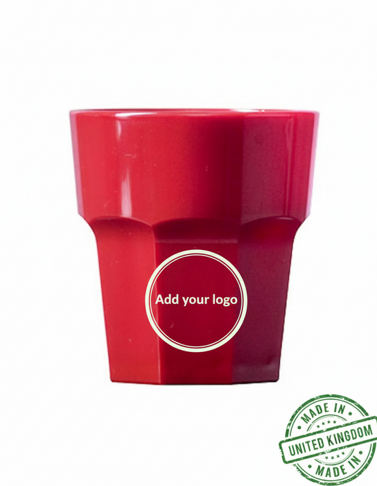 Reusable Plastic Remedy Tumbler Glass 255ml  - Polycarbonate