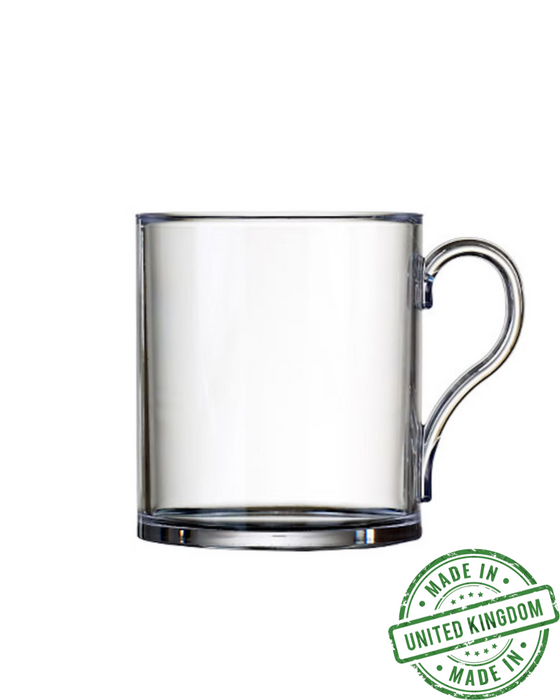 Reusable Plastic Mug 340ml - Polycarbonate