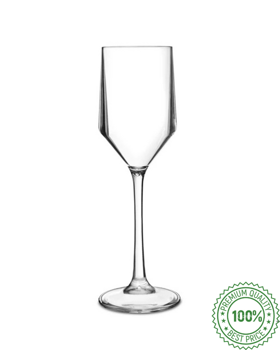 Reusable Plastic Premium Champagne Flute 190ml - Polycarbonate