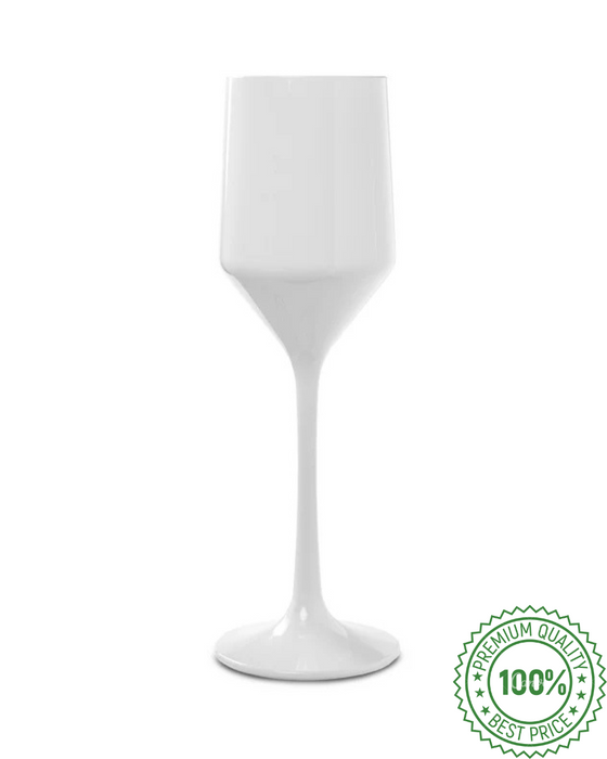 Reusable Plastic Premium Champagne Flute 190ml - Polycarbonate