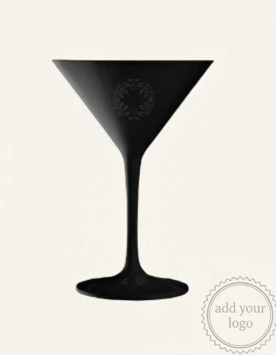 Reusable Plastic Martini Glass 200ml - Polycarbonate