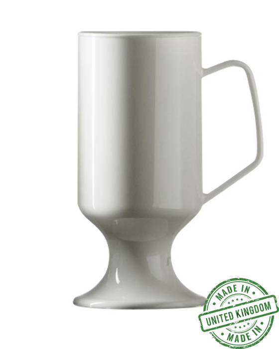 Reusable Plastic Elite Coffee Glass 227ml  - Polycarbonate