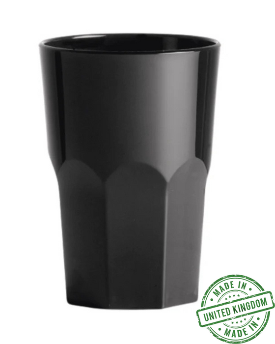 Reusable Plastic Graniti Glasses 420ml - Acrylic